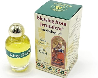Anointing Oil King David 12 ml. - 0.4 oz From Holyland