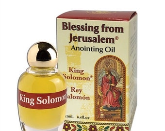 Anointing Oil King Solomon 12 ml. - 0.4 Oz From Holyland Jerusalem