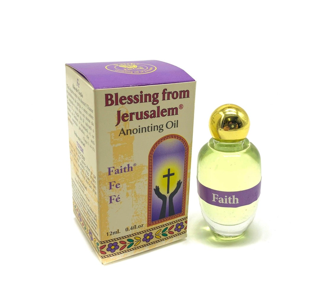 Elijah Anointing Oil - Double Anointing Made in Israel, 12ml