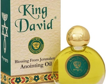 King David Anointing Oil 7.5 ml - 0.25 fl. oz. From The Holyland Jerusalem