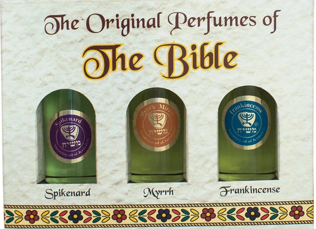 Perfumes of the Bible Trio Pack From Holy Land Jerusalem Etsy