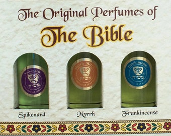 Perfumes of The Bible trio pack From Holy land Jerusalem