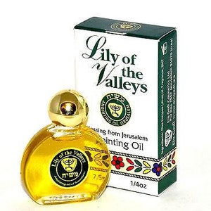 Lily Of The Valleys Anointing Oil 7.5 ml. From The Holyland Jerusalem