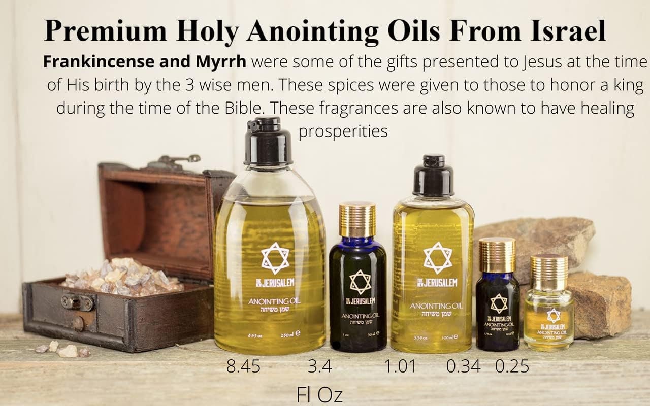 Myrrh Anointing Oil - Holy Spirit Prayer Oil - 7.5ml