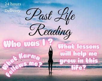 Past Life Tarot Reading | Birth Chart & Tarot Insights | Discover Karma, Soul Lessons and Who You Were in a Past Life | 24 hrs Delivery