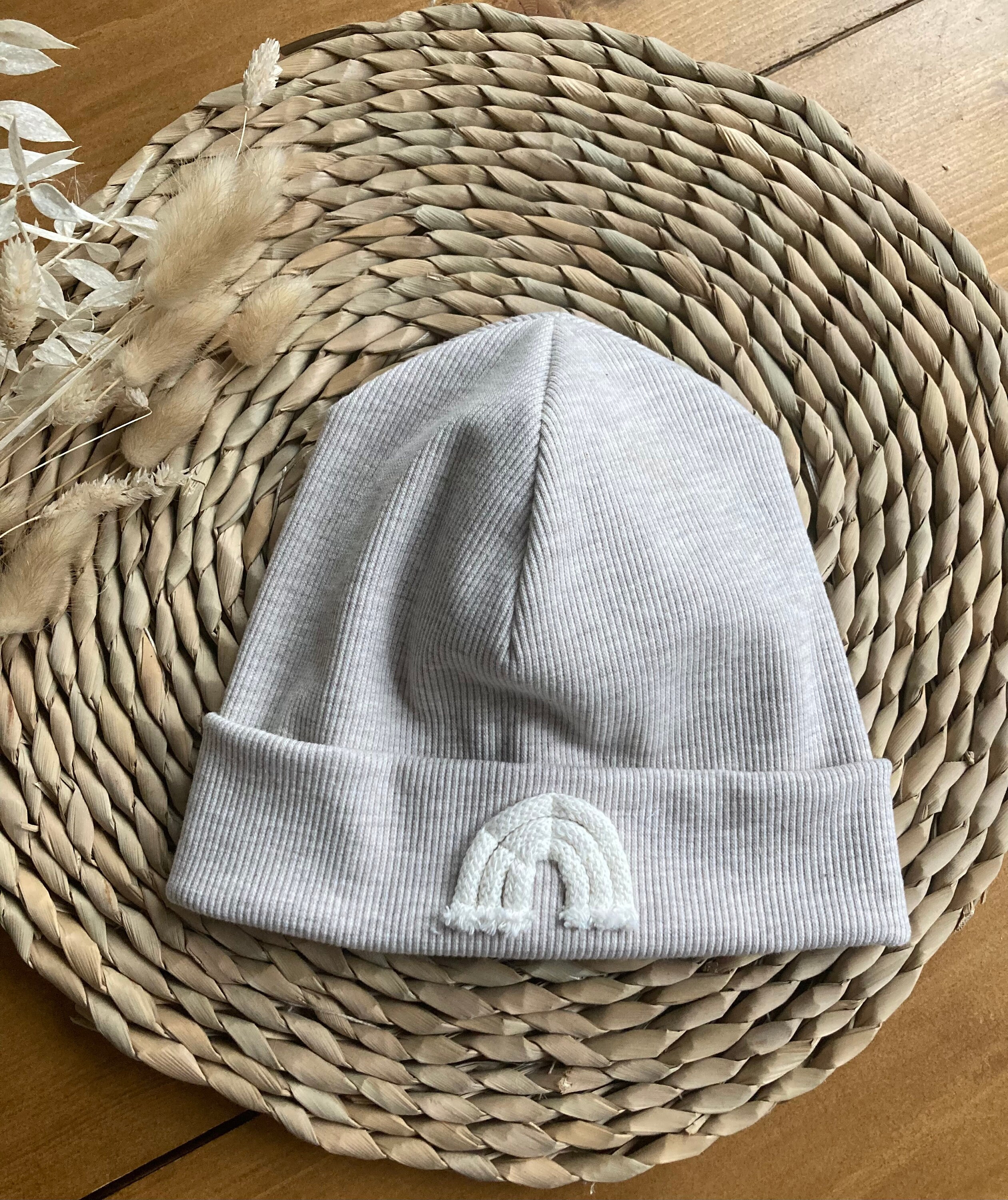 Beanie Mütze Streetwear - Baumwoll Mütze Mit Gerollter Manschette