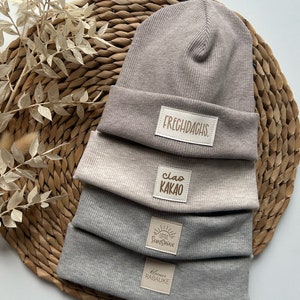 Hipster Beanie für Herbst / Winter |  gerippte Beanie / Mütze für Kinder und Erwachsene | Hipster Beanie | Junge und Mädchen | ciao Kakao |