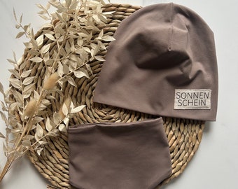 Dreieckstuch |  Tuch | Uni | Passend zur Beanie | Unisex | Baby und Kleinkind