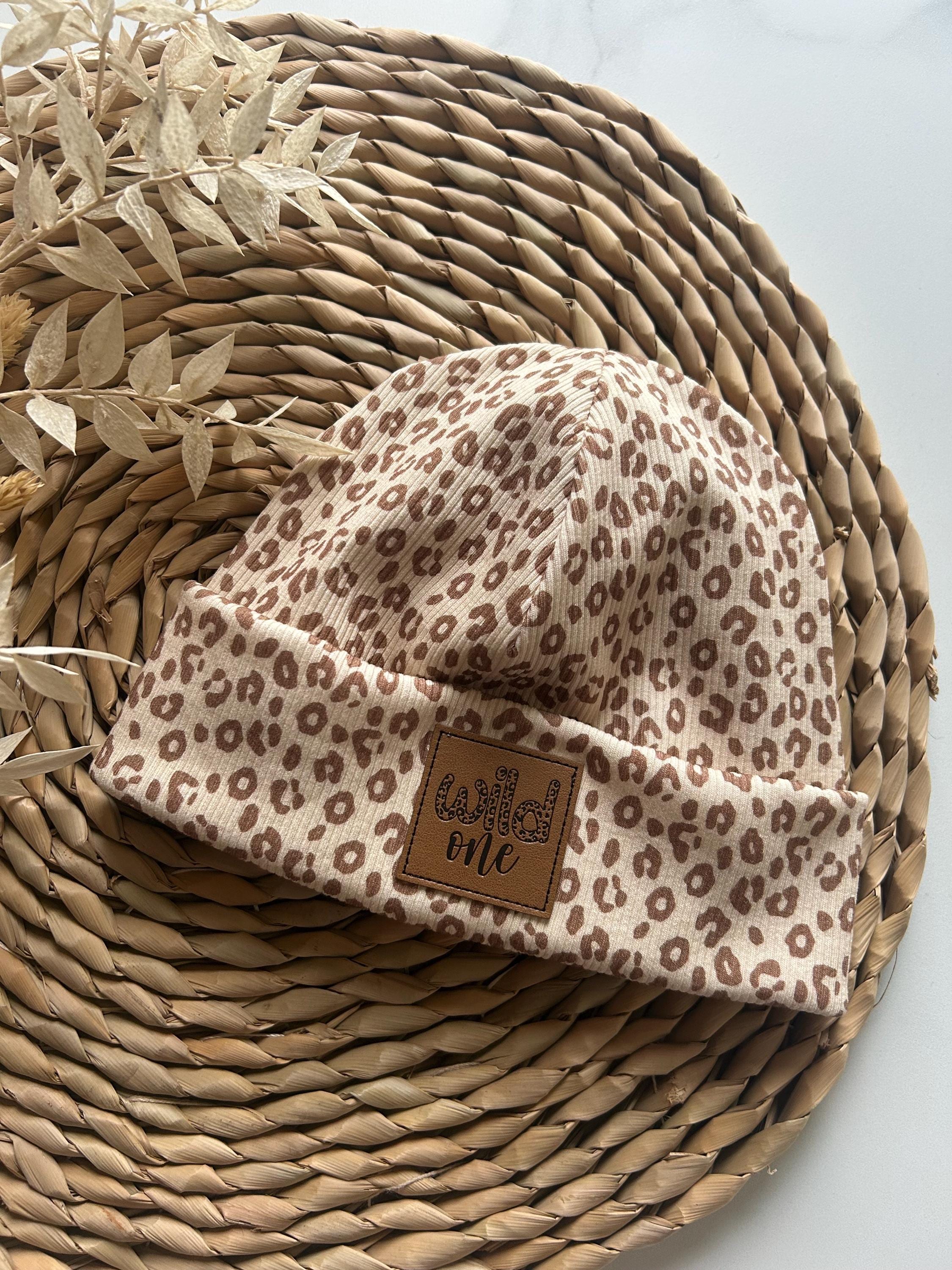 Leo Hipster Beanie | Ribbed beanie / hat for children and adults | Animal print | Boys and girls | ciao cocoa | Wild one