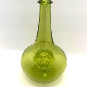 工芸品 Jamestown glasshouse decanter Cobalt Glass Wine Decanter — America's National Parks