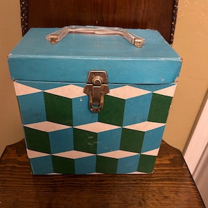 Vintage Collection 45 rpm Records with carrying case