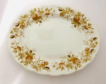 Vintage Crown Staffordshire England Basket of Flowers - Etsy