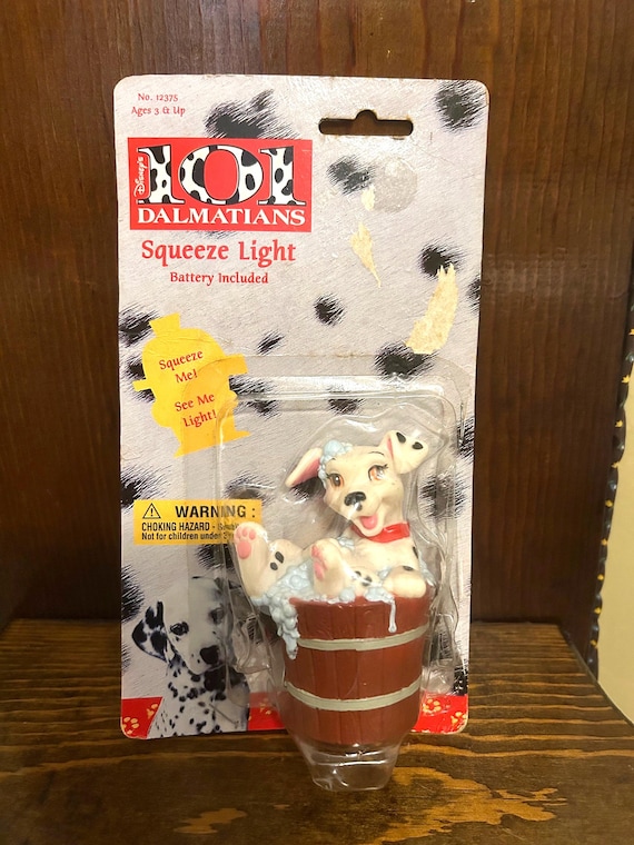 その他 Disney 101 Dalmatians Squeeze Toy Set Vintage Disney 101 Dalmatians Squeeze Light - Etsy