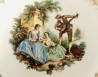 Vintage Limoges China D'or Plate - Etsy