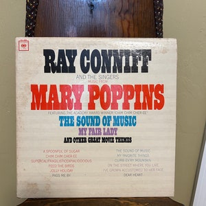 Vinyl Record Ray Conniff Mary Poppins