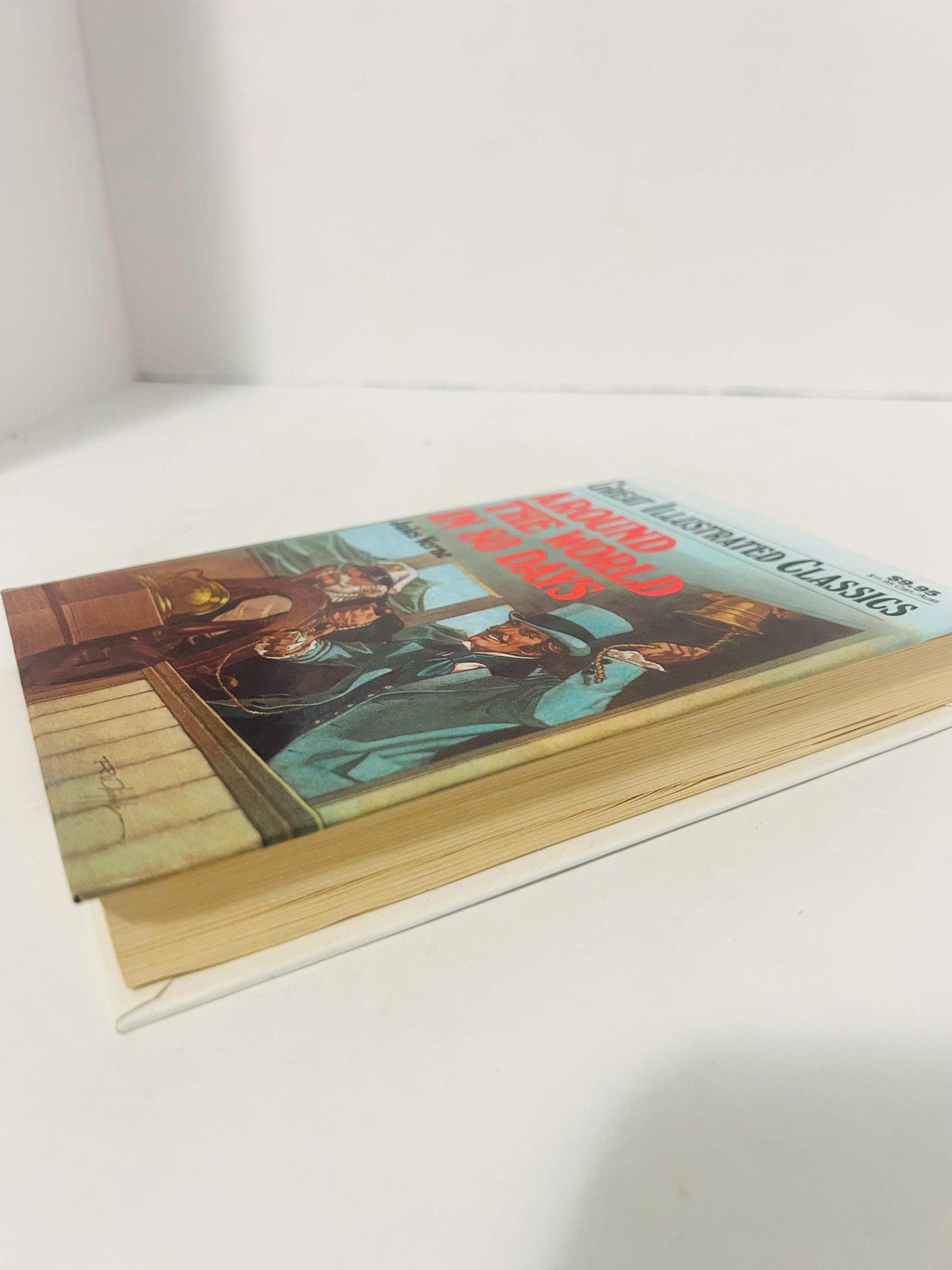 Vintage Book “around the World in 80 Days” - Etsy