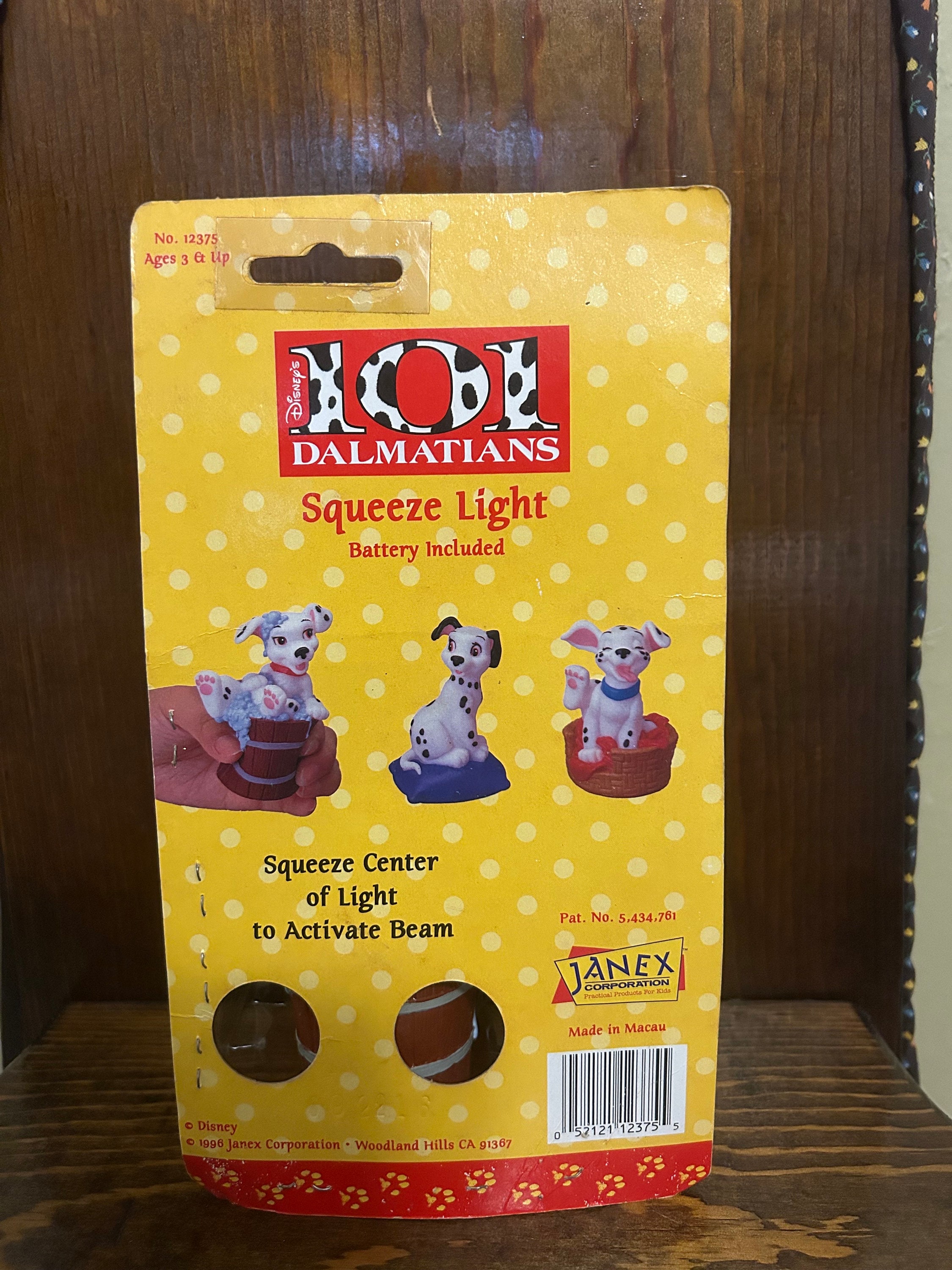 Vintage Disney 101 Dalmatians Squeeze Light - Etsy