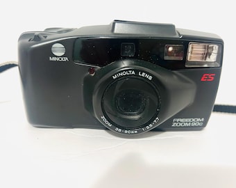 Minolta Freedom Zoom 90ex Film Point and Click Camera 38mm to 90mm
