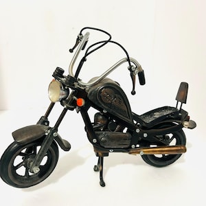 Vintage Metal Model Motorcyle Harley