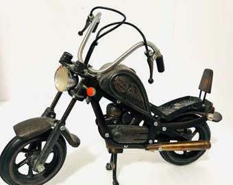 Vintage Metal Model Motorcyle Harley