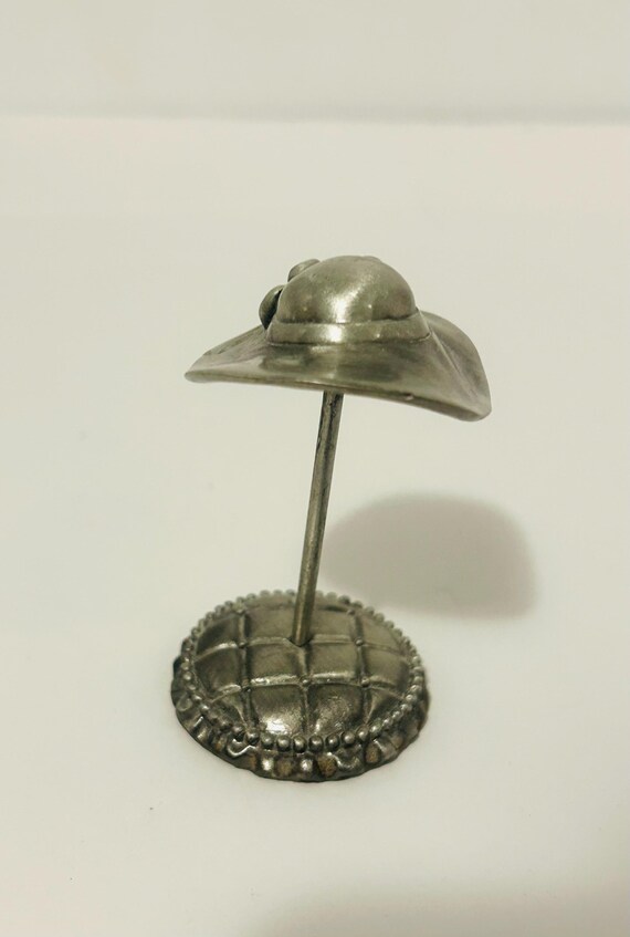 Vintage Pewter Ring Tree/Holder View 3