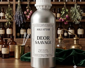 Asli Attar Deor Saavage  Perfumery Oil | Fresh Masculine Fragrance (100ml)