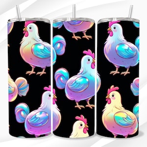 Chicken Tumbler Wrap, 20oz Skinny Tumbler Sublimation, Funny Chicken Wrap, Digital Download, Farm Tumbler Wrap, Chicken Tumbler PNG