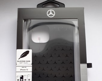 Mercedes-Benz iPhone 13 Silicone Back cover Stars Pattern