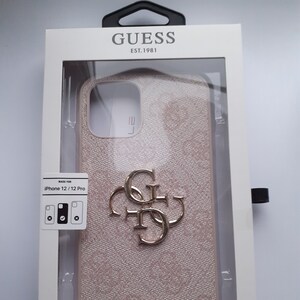 Shop CG Mobile Guess Fixed Glitter Case with Big 4G Logo