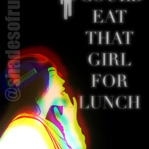 Billie Eilish DIGITAL pop wall poster