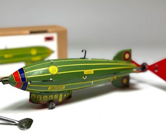 プラネットロボット ロビー・ザ・ロボット ゼンマイ式ブリキおもちゃ