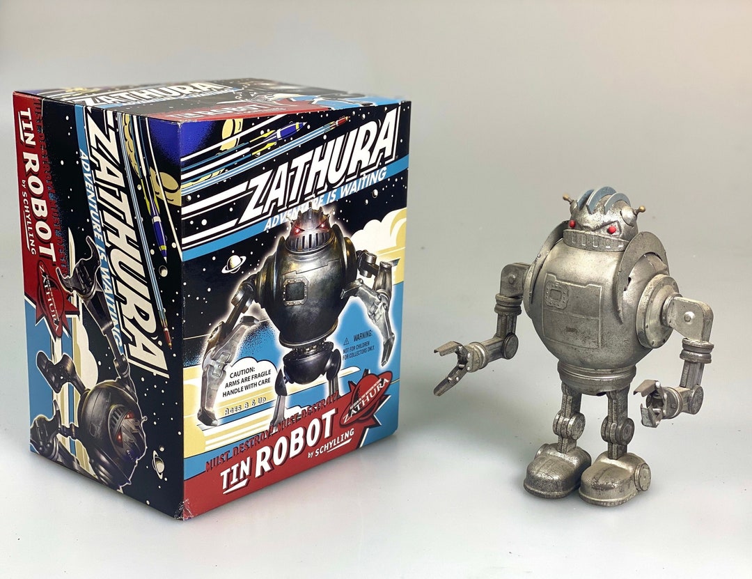 Giant Zathura Limit Edition Robot.vintage Wind up Tin Toy Giant Zathura Limit Edition Robot.vintage Wind up Tin Toy