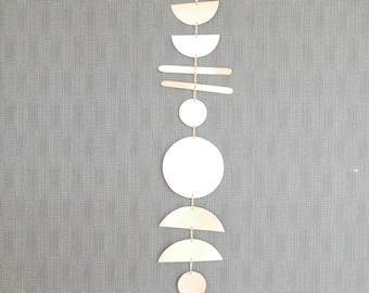 Mira model mobile #13 - Artistic handmade brass mobile - Art for the home- Art for the living room- Home decoration