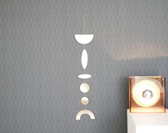 Mira model mobile #9 - Artistic handmade brass mobile - Art for the home- Art for the living room- Home decoration