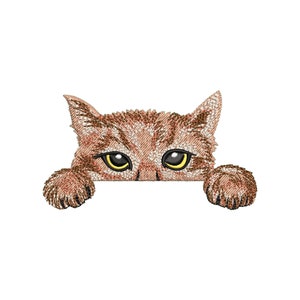 Cat embroidery design, machine embroidery designs, animal, embroidery files, embroidery pattern, embroidery designs trendy, digital download