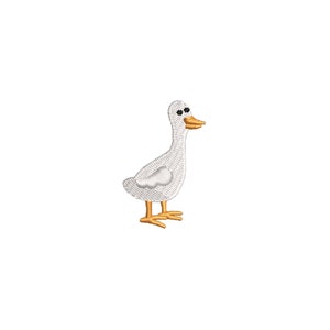Mini Goose embroidery design, machine embroidery designs, baby embroidery designs, embroidery pattern, embroidery files, Funny duck