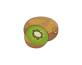 Kiwi-borduurontwerp, machineborduurontwerpen, borduurbestanden, borduurpatroon, Cottagecore-borduurwerk, Borduurontwerpen fruit