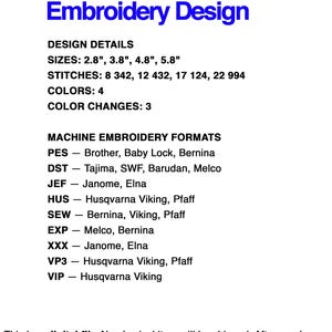 Smiley Face Flower Embroidery Designs, Fuck Off, Mental Health, Funny Embroidery Files, Machine Embroidery Designs image 3
