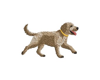 Goldendoodle embroidery design, Dog machine embroidery designs, Dog embroidery designs, Dog embroidery files, Dog embroidery pattern