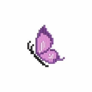 Mini butterfly embroidery design, Baby embroidery designs, Embroidery files, Embroidery pattern, Machine embroidery designs pixel art