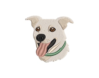 Mini White Shepherd Embroidery Design, Dog Embroidery Files, Pet Embroidery Patterns, Machine Embroidery Designs