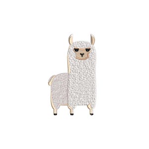 Alpaca machine embroidery designs, Baby embroidery designs, Llama embroidery, Pet embroidery, Animal embroidery, Embroidery files