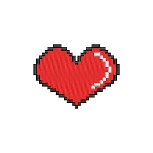 Mini heart embroidery design, machine embroidery designs, embroidery pattern, embroidery files, small embroidery designs, digital download