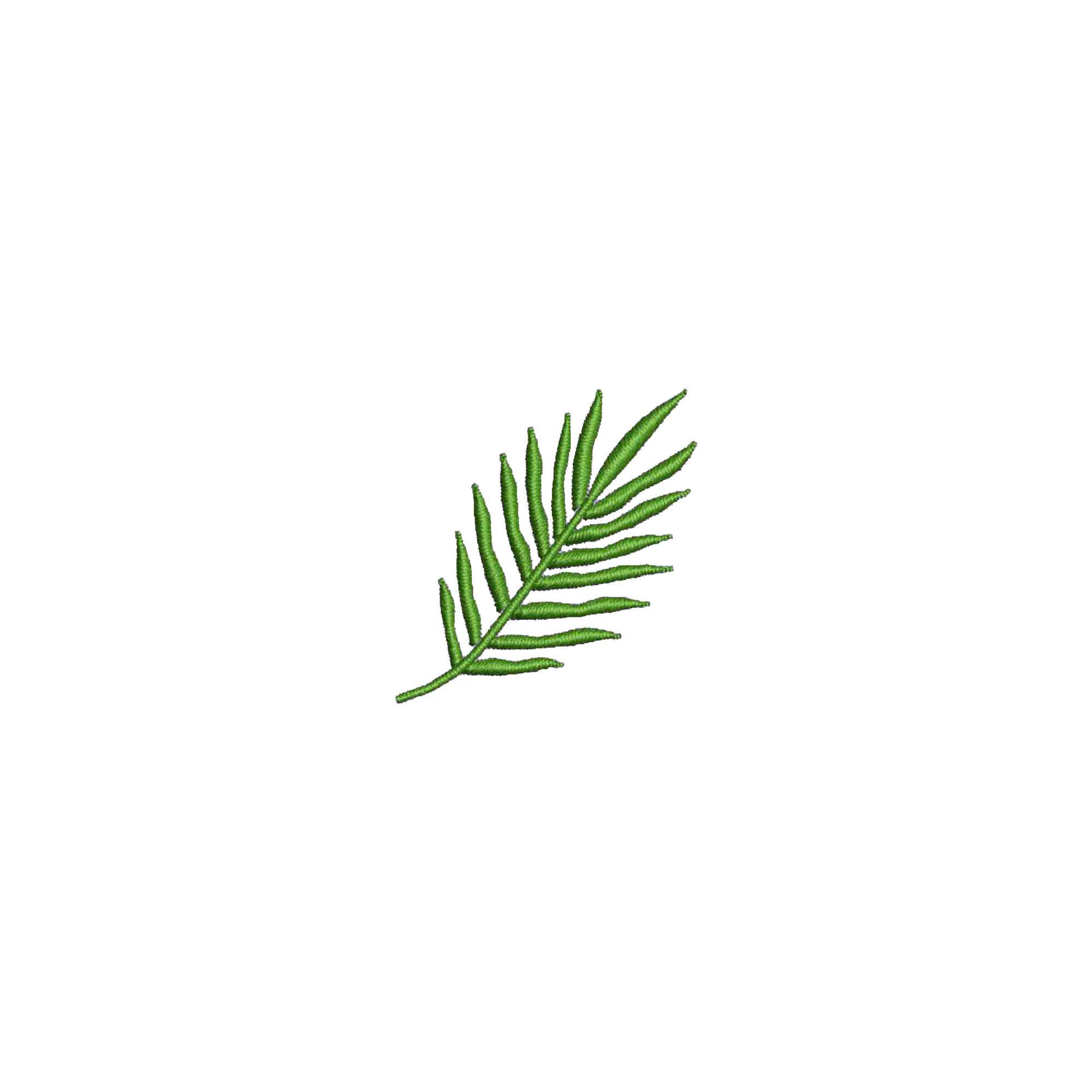 Mini Palm branch embroidery design, Religious embroidery pattern, embroidery files, trendy embroidery designs, machine embroidery designs