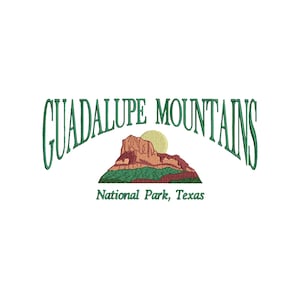 Guadalupe Mountains National Park embroidery design, machine embroidery designs, Texas state, USA, America, Travelling, embroidery files