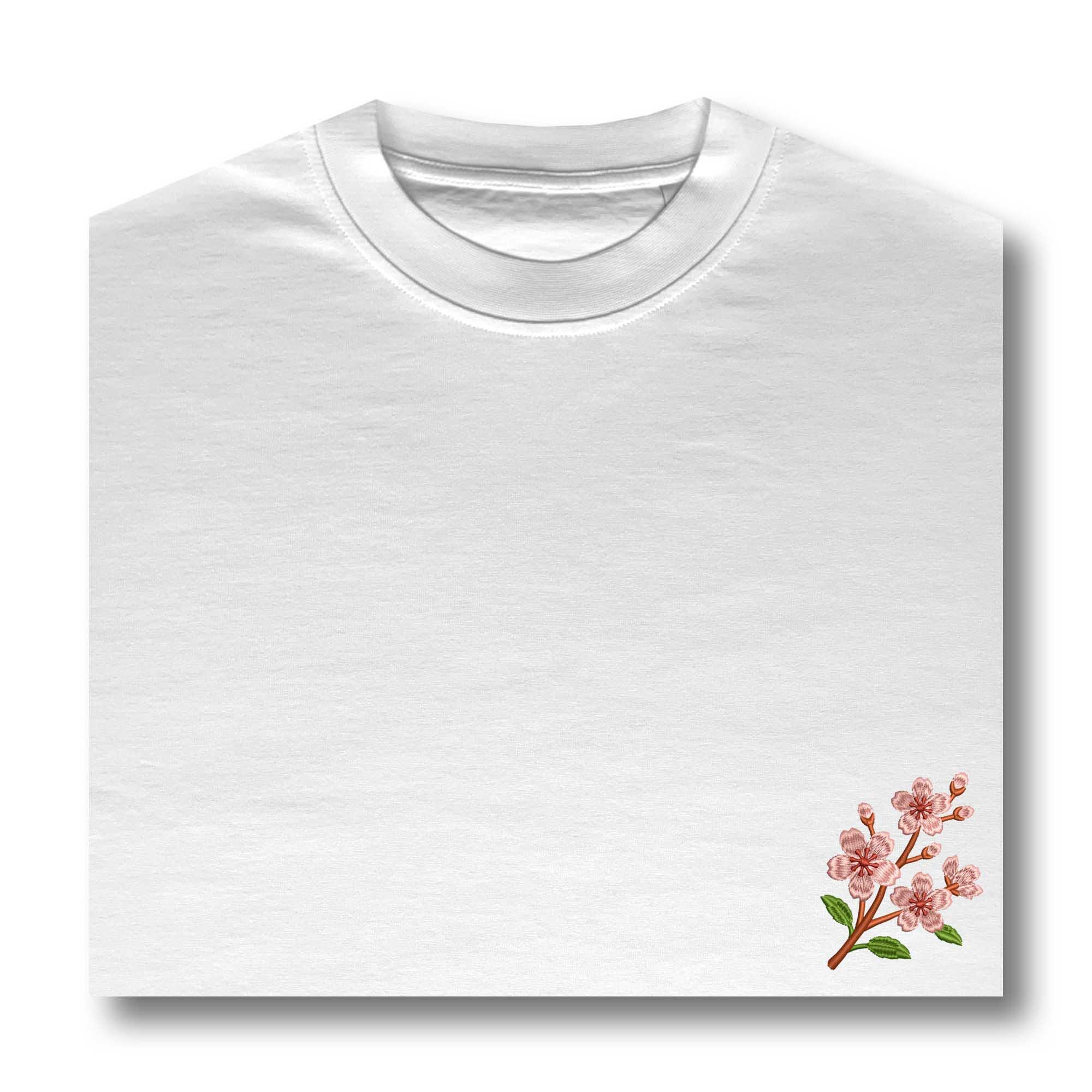 Mini Cherry Blossom Embroidery Design, Japanese Sakura Branch, Machine ...
