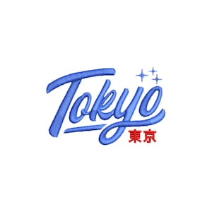 Motif de broderie Tokyo