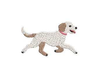 Mini Labradoodle Embroidery Design, Dog Embroidery Files, Pet Embroidery Patterns, Machine Embroidery Designs