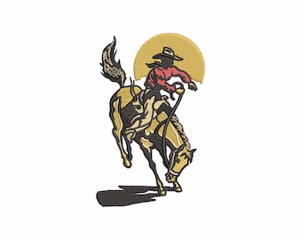 Cowboy machine embroidery designs, Hold Your Horses, rodeo, wild west, western, embroidery pattern, embroidery files, digital download