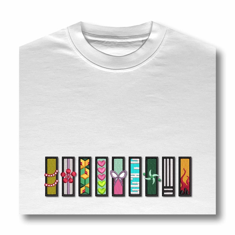 Machine embroidery design Hashira is suitable for embroidery on a T-shirt, embroidery on a hoodie, embroidery on a sweatshirt or shopper. Machine embroidery design with instant download.